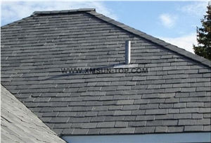 Chinese Roofing Slate/Grey Slate Roofing Tiles/ Dark Grey Slate Roof Tiles/Grey Slate Tile Roof/Square Roof Covering and Coating/ Stone Roofing