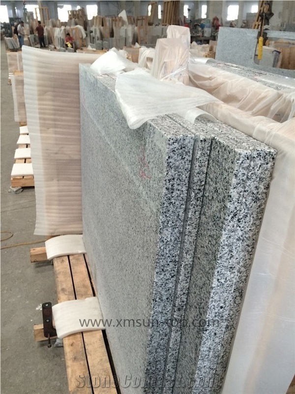 G640 Granite Table Top Design/China Granie Reception Counter/China Bianco Sardo Granite Square Table Tops/China Luna Pearl Reception Desk/Solid Surface Table Tops/Barry White Granite Work Top