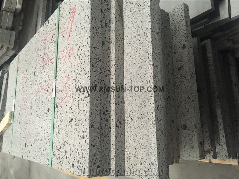 Light Grey Lava Stone Kebstone/Basalt Road Stone/Lava Stone Side Stone/ Grey Natural Stone / Basalt Curbstone/ Lava Stone Panel/Exterior Decoration