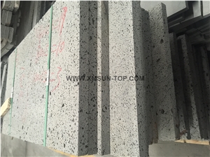 Light Grey Lava Stone Kebstone/Basalt Road Stone/Lava Stone Side Stone/ Grey Natural Stone / Basalt Curbstone/ Lava Stone Panel/Exterior Decoration