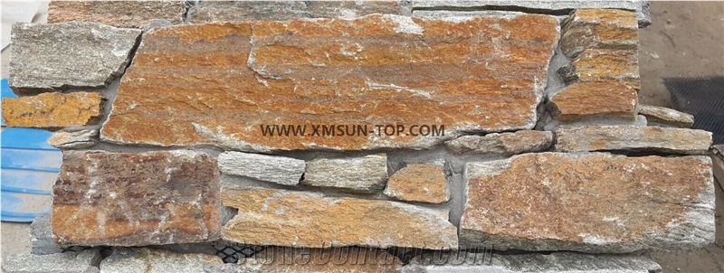 Rusty Slate Wall Cladding/ Slate Culture Stone/ Ledge Stone