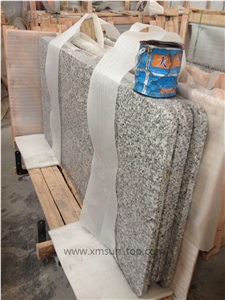 Swan White Granite Table Tops/Granite Reception Counter/Stone Reception Desk/Work Tops/Solid Surface Table Tops/Square Table Top