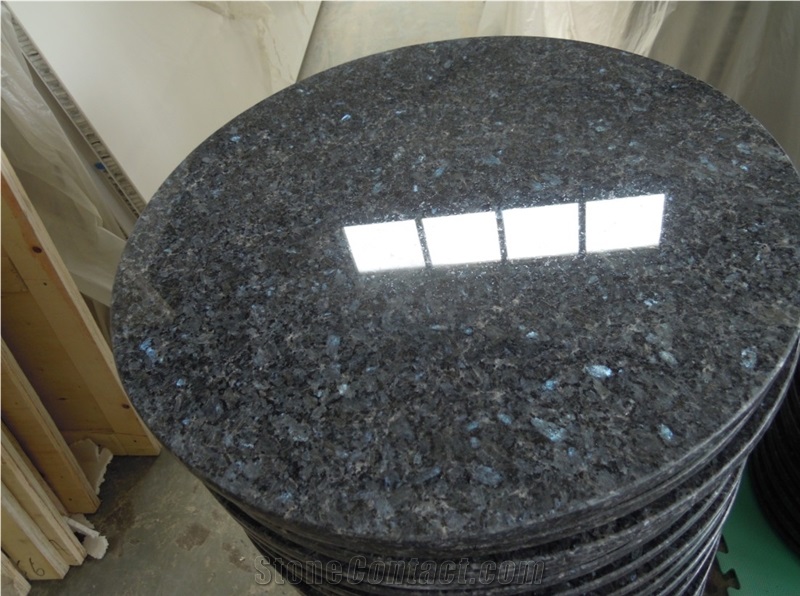 Blue Pearl,Labrador Blue Granite Round Interior Table Tops /Work Tops/Tabletops