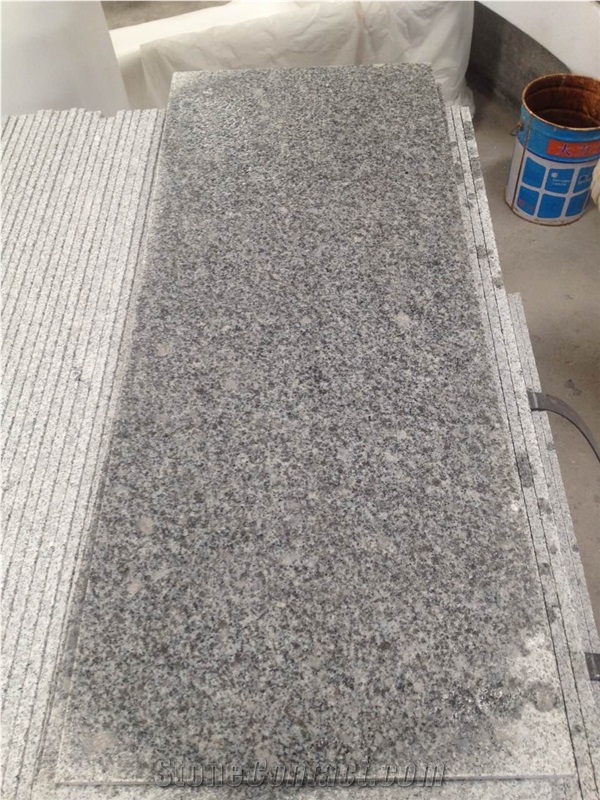 New G603 Sesame White Grey Granite Tiles Polished Cut to Size for Floor Covering