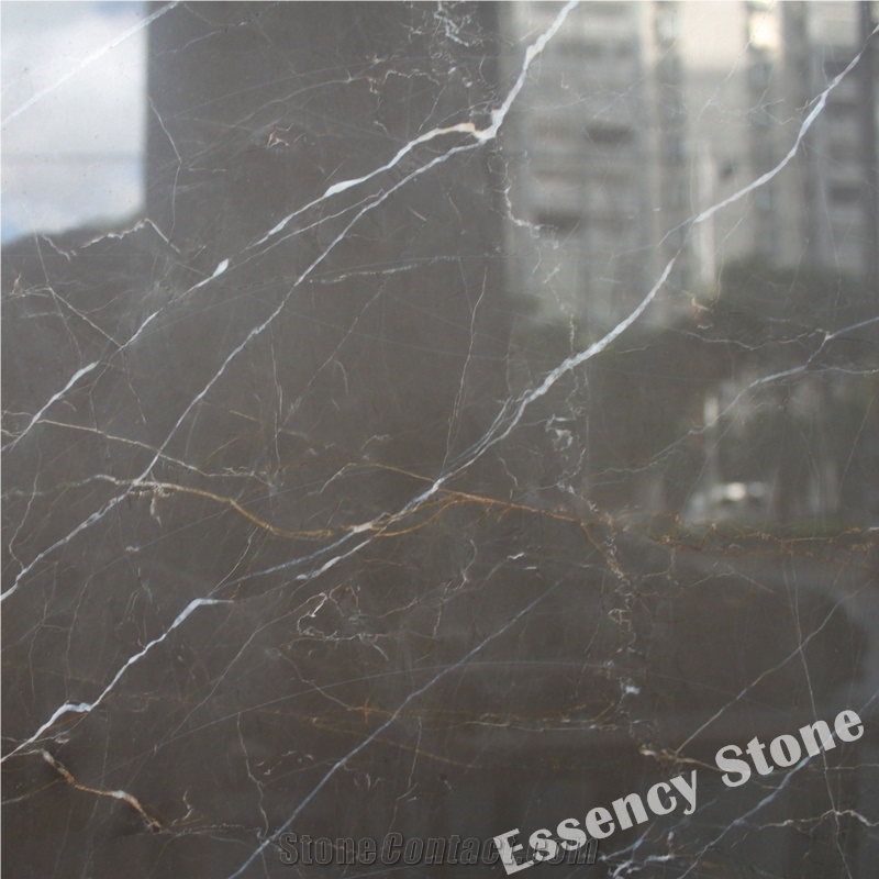 China Brown and Grey Marble Slabs Polished,Coffee Mousse Bronze Marble,Chelsea Grey Marble Tile & Slab,