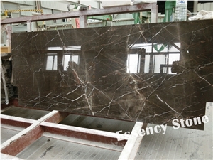 China Imperial Brown Marble Tiles,Slabs,Royal Golden Brown Marble,Brown Gold Marble