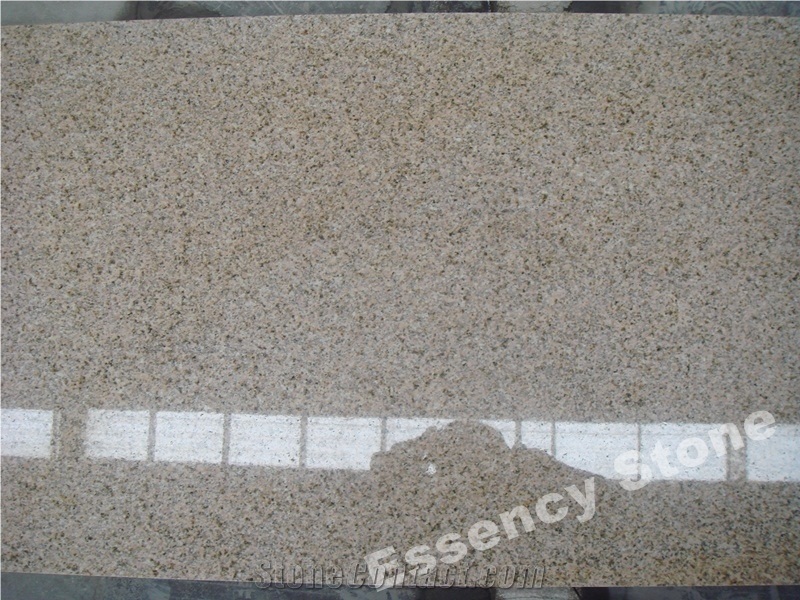 G682 Beige Granite Countertop,Prefab Rustic Yellow Granite Kitchen Top,Sunset Gold Granite Worktop