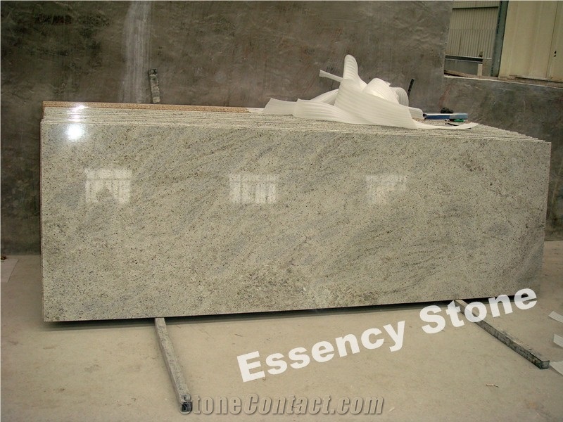 Kashmir White Granite Countertop,Prefab Indian Kashmir White Ivory Granite Kitchen Tops