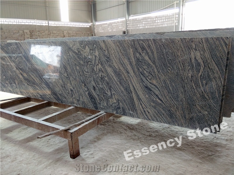 Prefab China Juparana Granite Countertops,Multicolour Grain Granite Tops