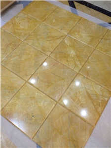 Yellow Marble Cut to Sizes (Tiles) - Golden Yellow