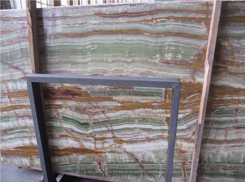 Wholesale Low Price High Quality Indian Norwegian Rainbow Onyx Slabs & Tiles, Multicolor Polished Floor Covering, Cut to Size for Flooring & Indoor Decorations