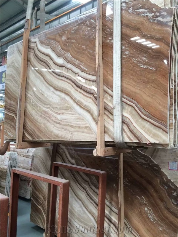 Best Chinese Wooden Onyx Tile & Slab Stones Price