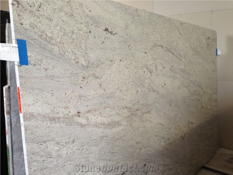 Best Price Polished White River Granite Slabs & Tiles, India White Granite