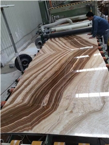 China Wholesale Flexible Waterproof Wooden Onyx Slab & Tile