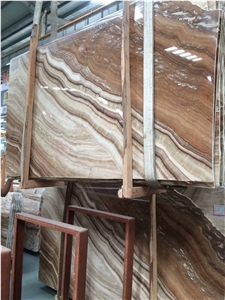 Imported Materials Polished Wooden Onyx Tile & Slab Flooring