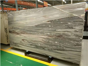 Palisandro Marble Supplier Precut 3cm Thick Blue Marble Slabs for Wall Panels Design in Hotel