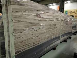 Palisandro Marble Supplier Precut 3cm Thick Blue Marble Slabs for Wall Panels Design in Hotel
