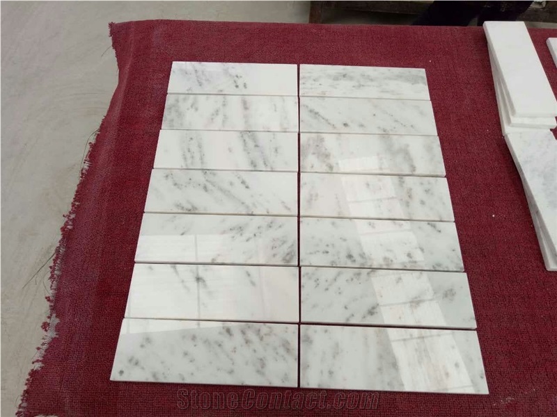Wholesale Chinese Supplier 20mm Thickness White Marble Tile & Slab Price