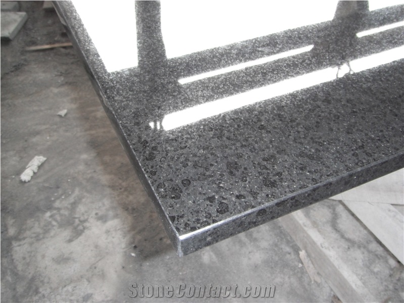 China Black Basalt G684 Polished, Black Pearl, Fuding Black Bench Top, Countertop, Kitchen Top, Work Top, Bar Top,Island Top, Desk Top