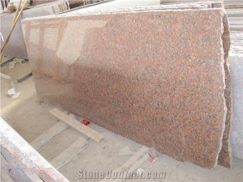 China Maple Red Granite G562 Slabs & Tile,Cut-To-Size China Red Granite