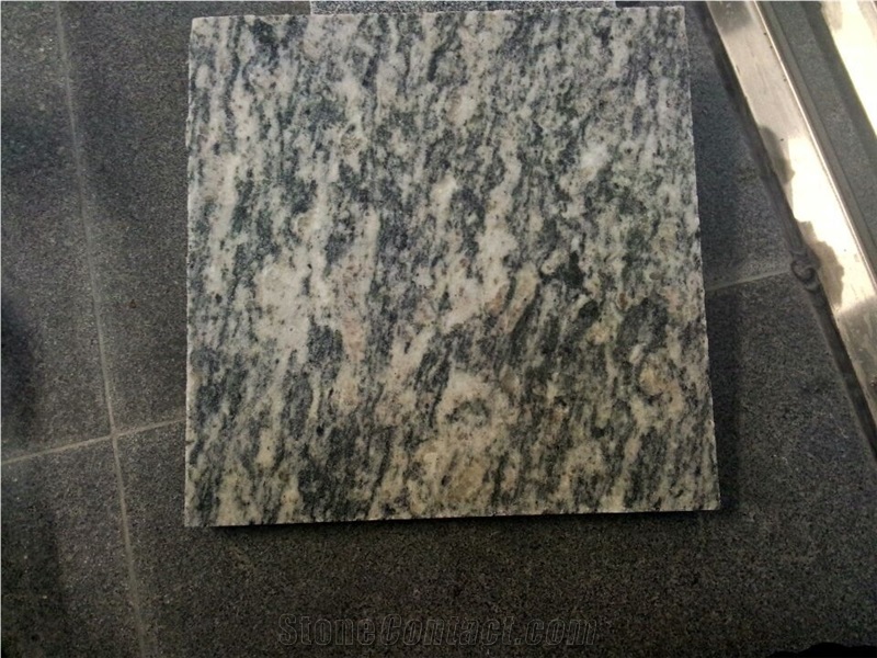 China Silver Giallo Granite,Grey Granite, Slab,Floor Tiles, Wall Tile, Polished, Flamed