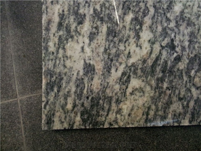 China Silver Giallo Granite,Grey Granite, Slab,Floor Tiles, Wall Tile, Polished, Flamed