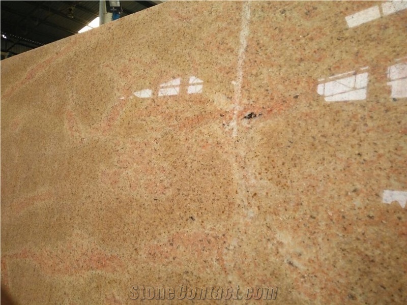 Kangayam Gold Granite Tiles & Slabs, Yellow Polished Granite Floor Covering Tiles, Walling Tiles