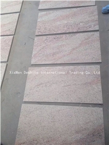 Raw Silk Pink India Granite Pink Slabs Stone Tiles