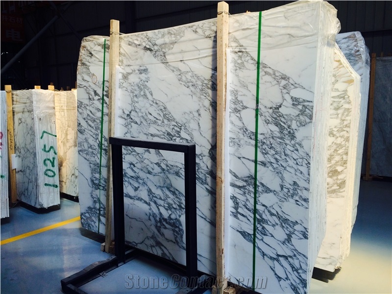 Sold#Arabescato Di Carrara, Bianco Arabescato, Italy White Marble Arabescato Big Slab High Quaility