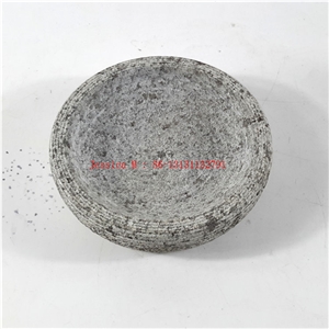 Big Round Granite Soap Dish