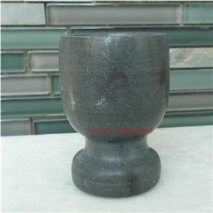 Black Marble Egg Cup