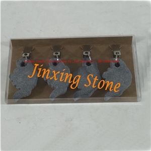 Black Marble Teapot Stone Tablecloth Weights