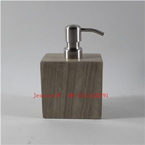 Champagne Marble Hand Carved Soap Dish /Champagne Marble Soap Dispenser /Champagne Marble Toothbrush Holder