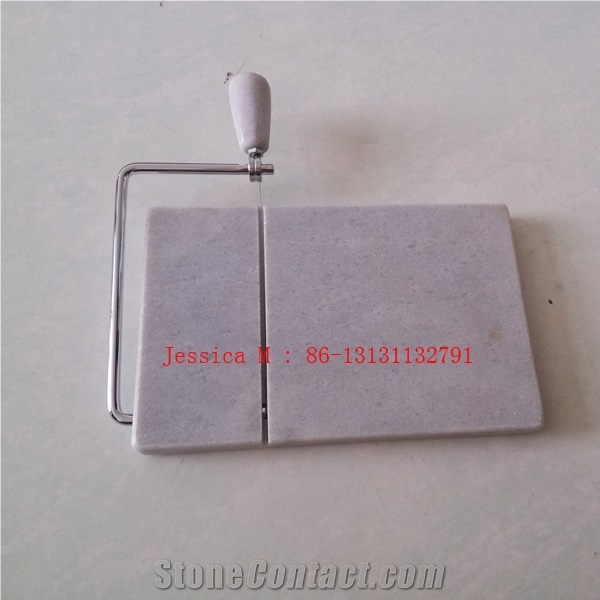 China Grey Marble Cheese Slicer /Marble Cheese Cut
