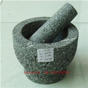 Granite Vein Mortar and Pestle 1 Sets
