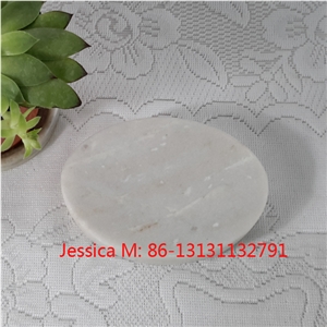 Oval Shape Marble Stone Soap Dish /Oval Shape White Marble Soap Holder