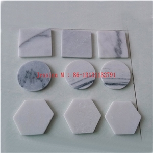 Round Marble Coaster /Square Marble Coaster /Hexagonal Marble Coaster