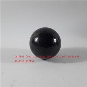 Sphere Stone Balls /Black Marble Easter Eggs