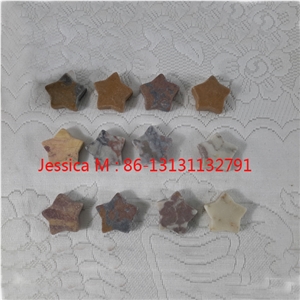 Star Shape Nature Stones, Home Decor Products