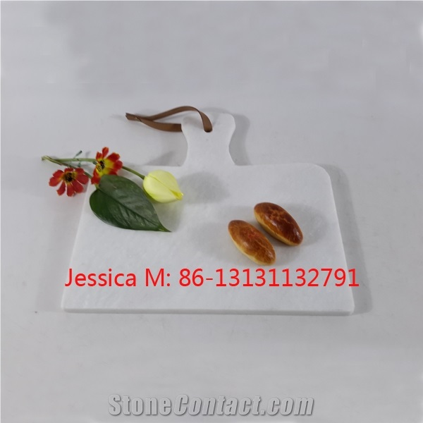 White Marble Cutting Board