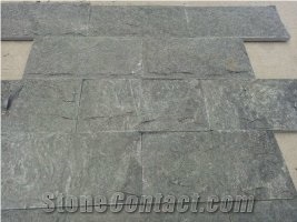 Black Quartzite Wall Split Stone, Stacked Stone Veneer, Ledge Stone, Corner Stone Cultured Stone