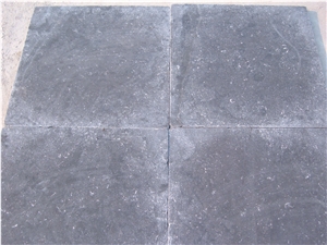 Blue Limestone Blue Stone Honed and Tumbled Antique Tiles & Slabs