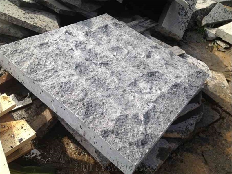 China Black Basalt G684 Fuding Black Split Cleft Surface Tile Wall Stone