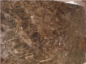 China Dark Emperador Imperial Brown Polished Marble Slabs and Tiles