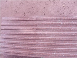 G666 Red Porphyry Fujian Red Dayang Red Shouning Red Tactile Blind Stone Pavers