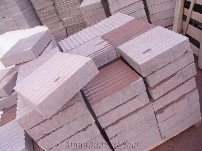 G666 Red Porphyry Fujian Red Dayang Red Shouning Red Tactile Blind Stone Pavers