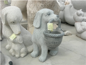 Granite Natural Stone Carving Animal Sculpture Garden Sculpture