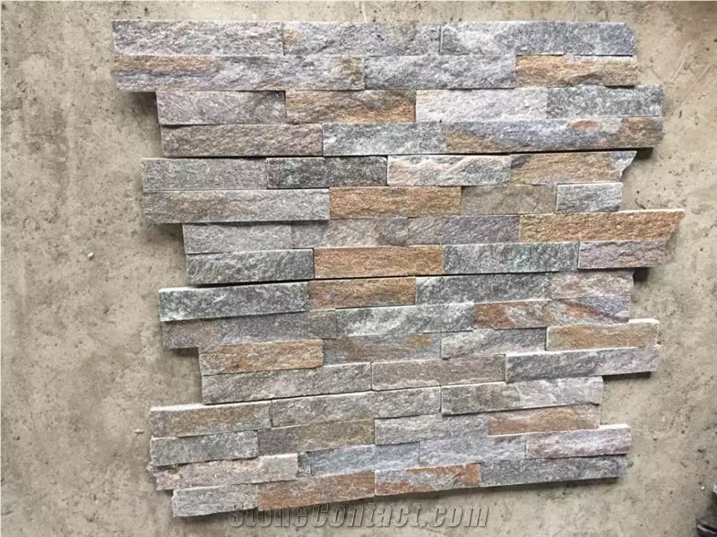 Grey Quartzite Wall Stone Veneer Cultured Stone