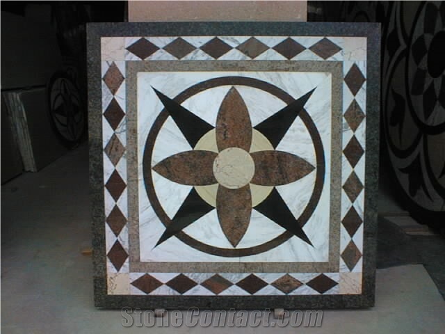 Natural Stone Waterjet Medallions Patterns