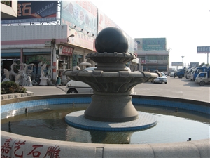 Water Features Stone Fountains Rolling Ball Fountains